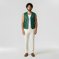 Laser-Cut Open Front Vest