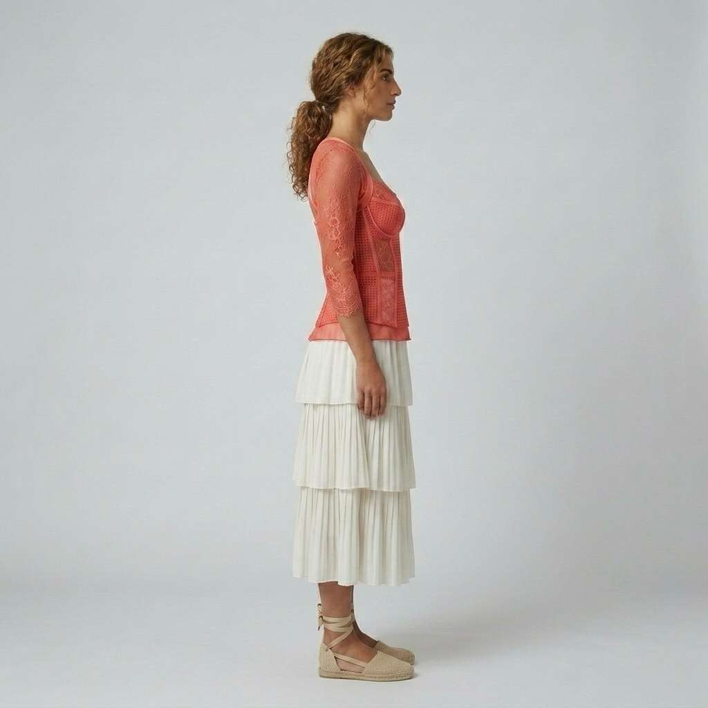 Lace Corset Illusion Top