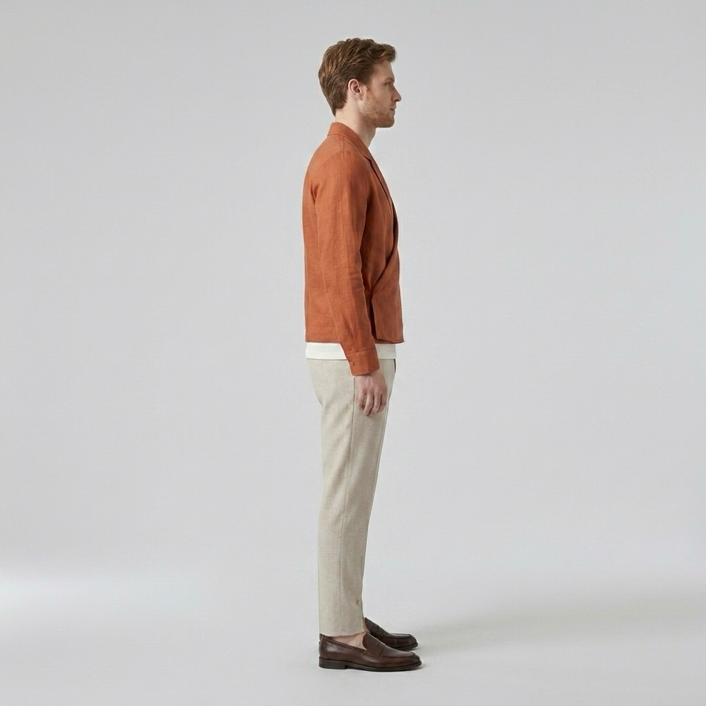 Wrap Front Tailored Jacket