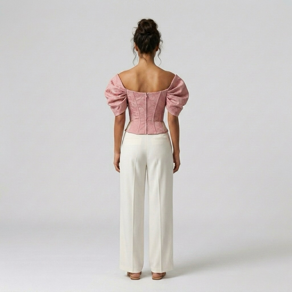 Statement Bow Corset Top